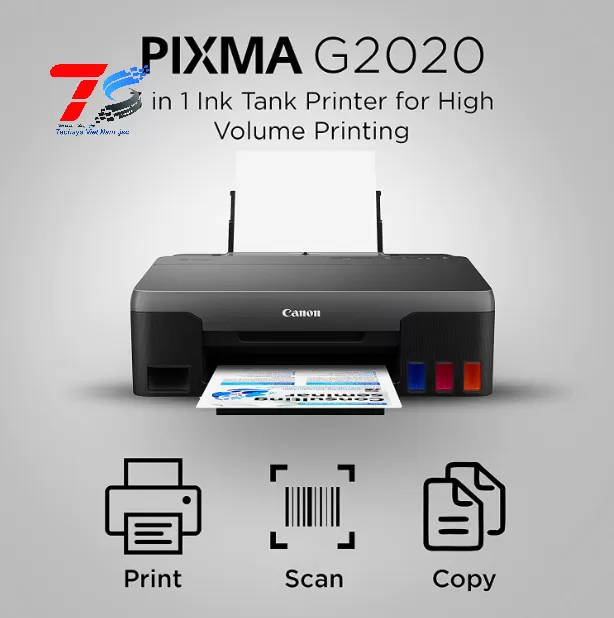 Máy in phun màu đa năng Canon PIXMA G2020